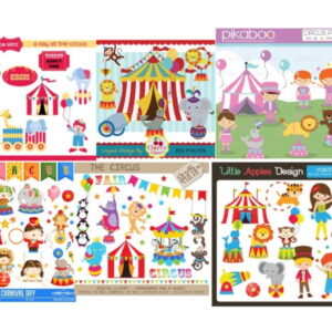 30 KITS DIGITAIS DE CIRCO