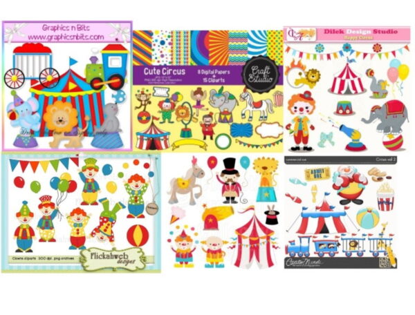 30 KITS DIGITAIS DE CIRCO - Image 2