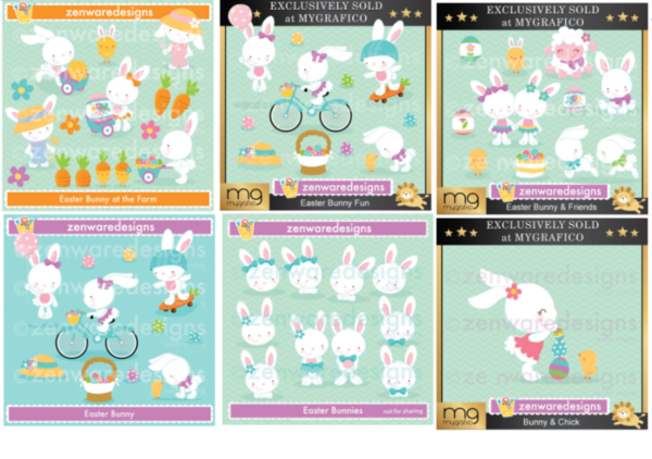 30 KITS DIGITAIS DE PÁSCOA