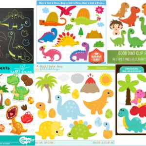 30 KITS DIGITAIS - DINOSSAURO