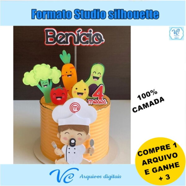 362- Arquivo de Corte Topo de Bolo Introdução Alimentar -02