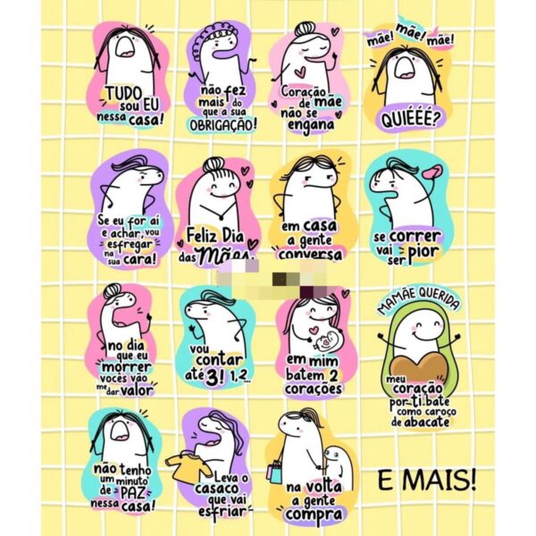 393- Kit Digital Flork Dia das Mães Bento CAKE- COMBO - Image 2