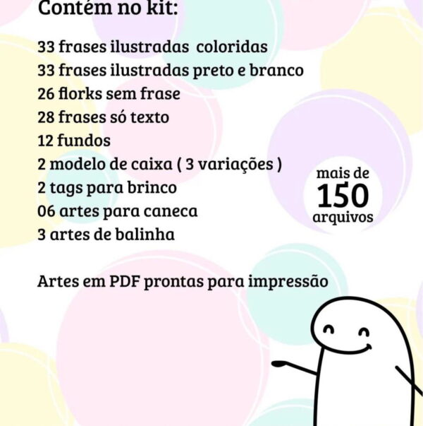 393- Kit Digital Flork Dia das Mães Bento CAKE- COMBO - Image 4
