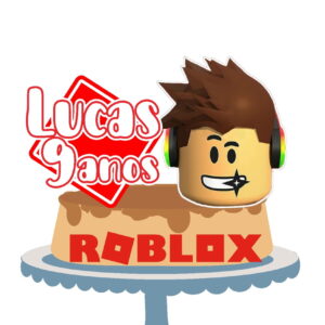 514 - Topo de Bolo Roblox