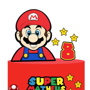 543 - Topo de Bolo Super Mário (1)