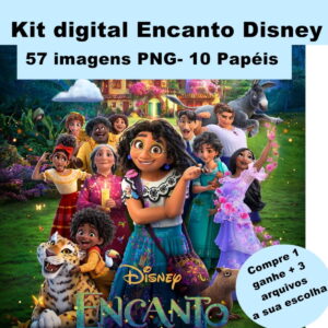 640- Kit Digital Encanto Disney