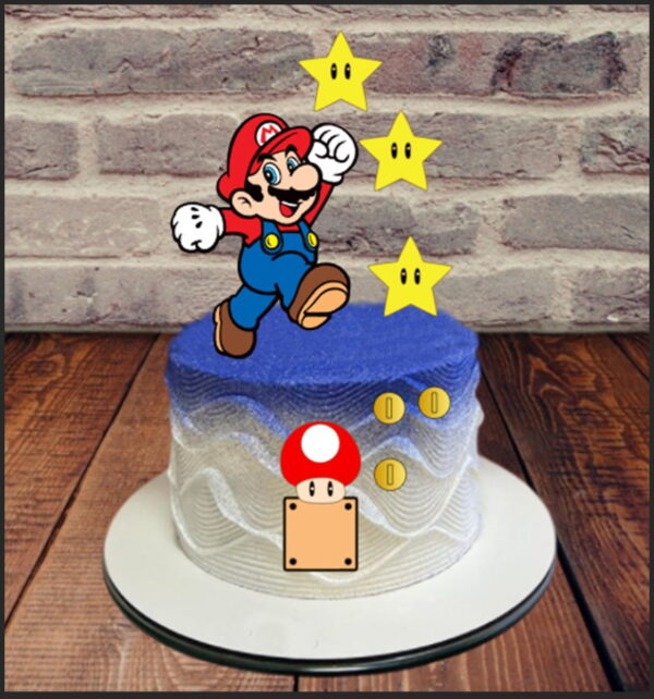Arquivo de Corte Super mario em camada