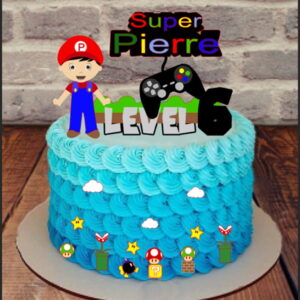 Arquivo de Corte topo de bolo Super Mario camada.
