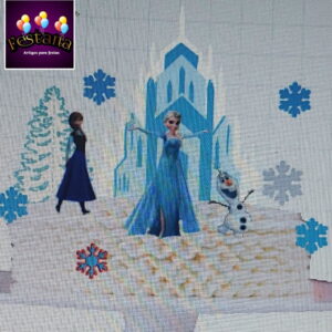 Arquivo Digital Topo de Bolo Frozen+ 4 Arquivos