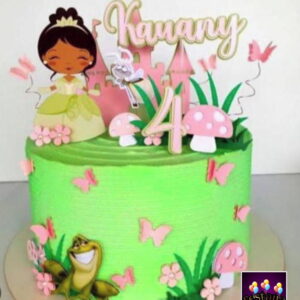 Arquivo Digital Topo de Bolo Princesa Tiana