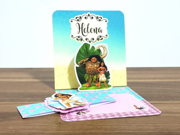 ARQUIRVO DE CORTE- CONVITES - POP-UP- MOANA