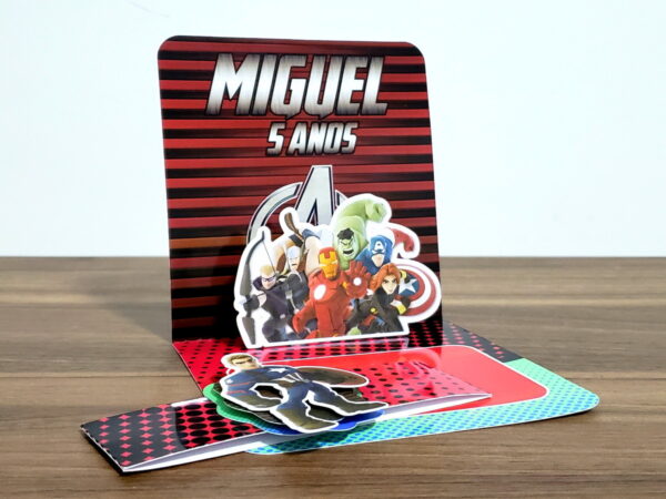 ARQUIRVO DE CORTE- CONVITES - VINGADORES