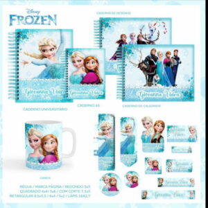 Arquivo Combo Volta as Aulas Frozen PDF PNG