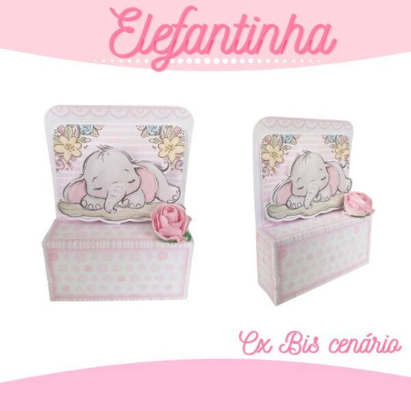 Arquivo Corte -Elefante Menina-STUDIO/PDF - Imagem 3