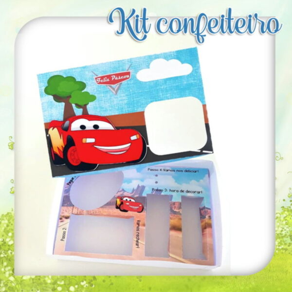 Arquivo Corte - Kit Confeiteiro Carros