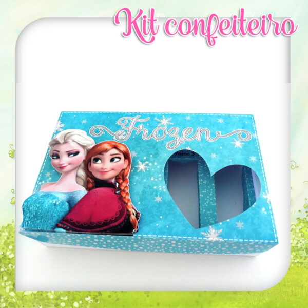 Arquivo Corte - Kit Confeiteiro Frozen