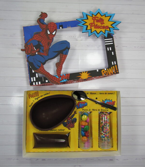 Arquivo Corte - Kit Confeiteiro Homem Aranha - Image 2