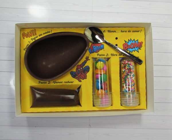 Arquivo Corte - Kit Confeiteiro Homem Aranha - Image 3