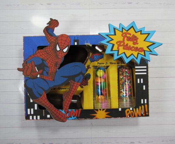 Arquivo Corte - Kit Confeiteiro Homem Aranha