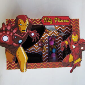 Arquivo Corte - Kit Confeiteiro Homem de Ferro