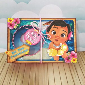 Arquivo Corte - Kit Confeiteiro Moana Baby