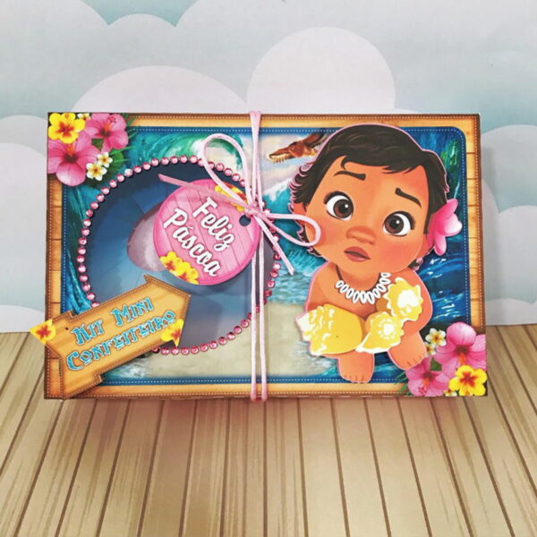 Arquivo Corte - Kit Confeiteiro Moana Baby