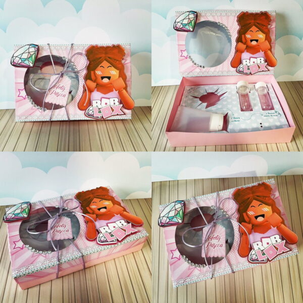 Arquivo Corte - Kit Confeiteiro Roblox Menina