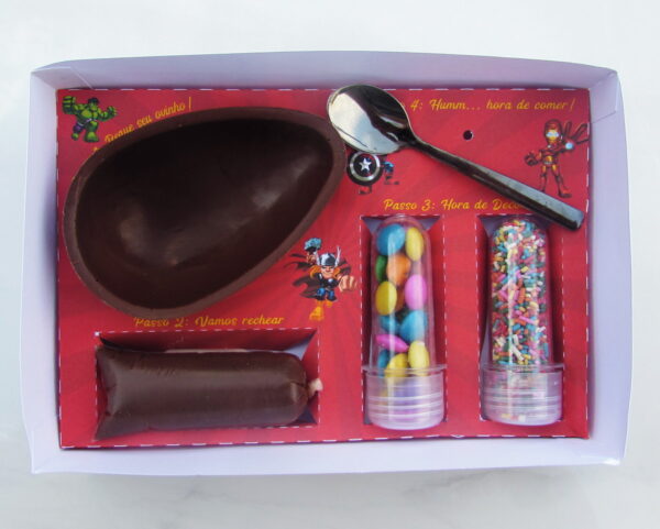 Arquivo Corte - Kit Confeiteiro Vingadores - Image 3