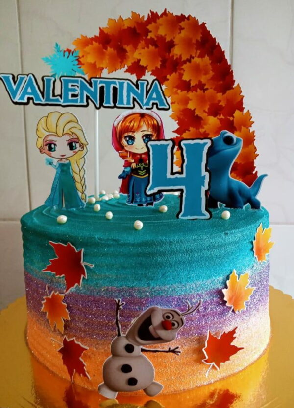 arquivo corte topo bolo frozen 2