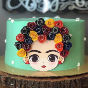 Arquivo Corte - Topo de bolo -frida -STUDIO