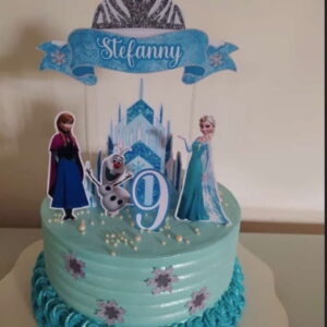 Arquivo CORTE topo de bolo FROZEN+1 DE BRINDE
