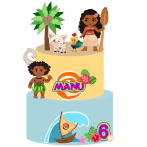 Arquivo Corte: Topo de Bolo Moana 003
