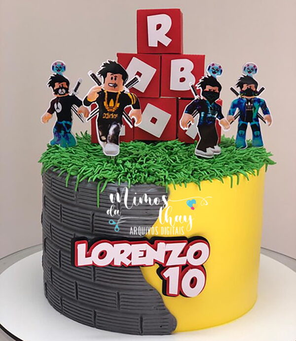 Arquivo Corte: Topo de Bolo Roblox 004