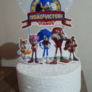 Arquivo Corte -TOPO de bolo sonic-STUDIO