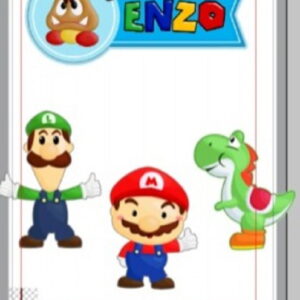 Arquivo Corte Topo de Bolo Super Mario