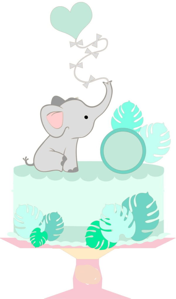 Arquivo Corte - TOPO ELEFANTE BABY -STUDIO