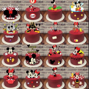 Arquivo Corte - Topo Minnie e Mickey Camada-studio