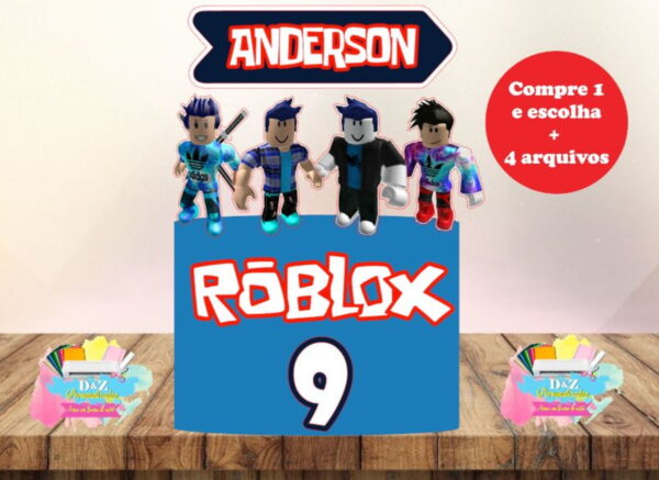 Arquivo Corte - Topo Roblox 1 -cod-434
