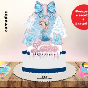 Arquivo Corte - Topo Shaker Frozen (camadas)-cod.1001