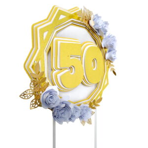 Arquivo Corte -topper bodas de ouro-STUDIO