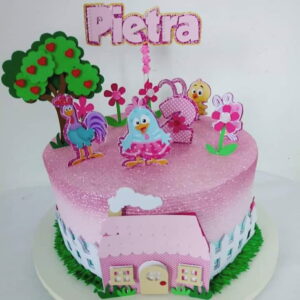 Arquivo d Corte - Topo de Bolo Galinha Pintadinha2