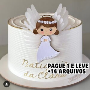 Arquivo de Corte - Anjinhos Batizado