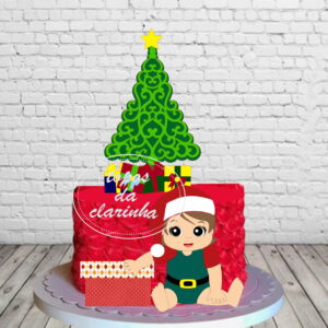 Arquivo de Corte Bebe Natal em Camada