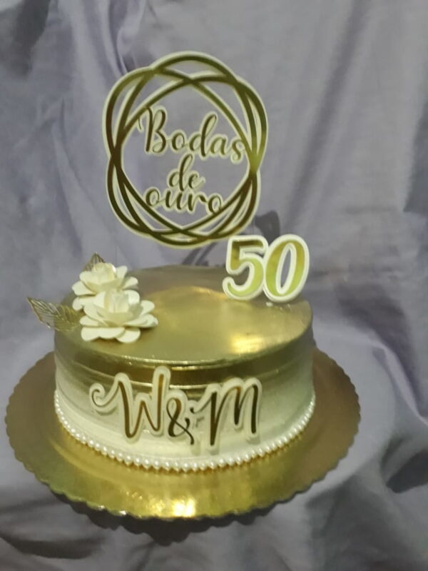 Arquivo de corte bodas de ouro - Image 2