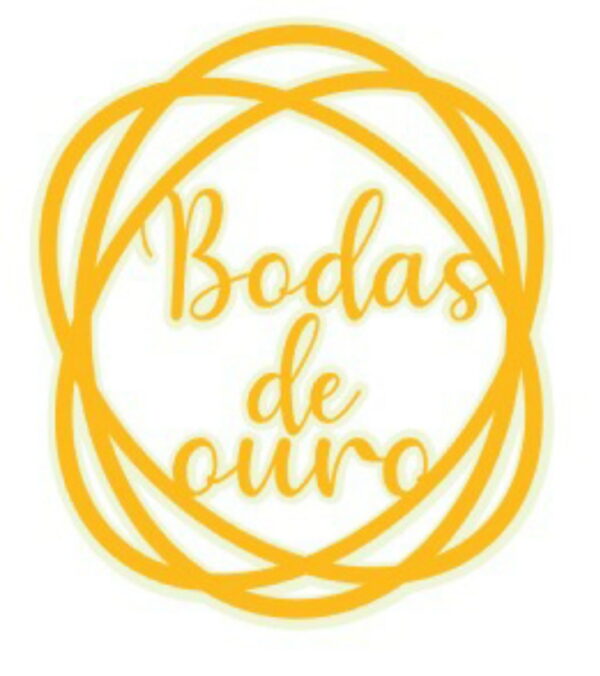 Arquivo de corte bodas de ouro