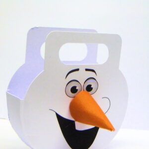Arquivo de corte caixa Olaf frozen -007