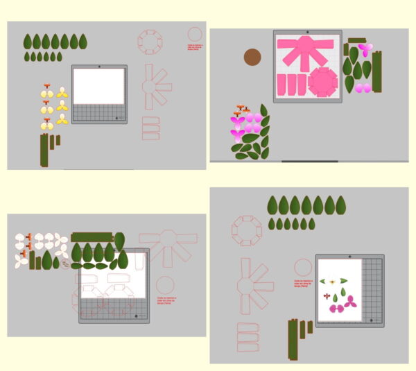 Arquivo de Corte Caixa Orquídea Studio - Image 3