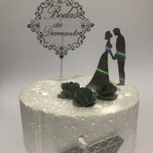 Arquivo de corte camadas bodas de diamante