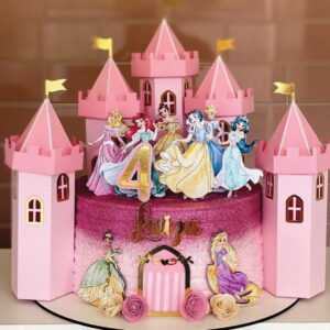 Arquivo de Corte Castelo 3d Princesas+3 Arquivos Grátis