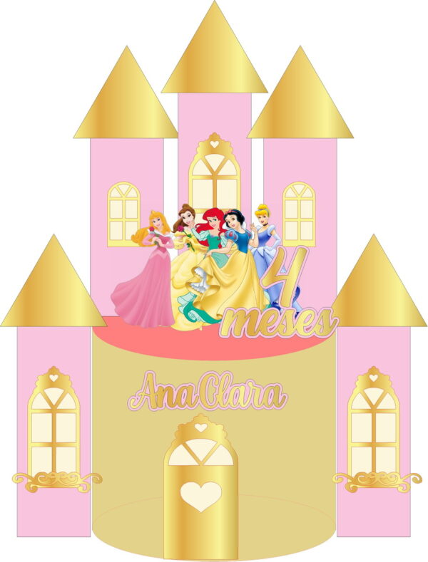 Arquivo de Corte - Castelo Princesas Disney